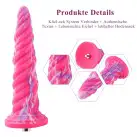 Фантазийный фаллоимитатор 10.12″ для секс-машин Hismith Silicone Dildo rose Monster Series photo 2
