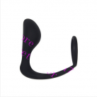 Силиконовый массажер простаты, цвет черный photo 1