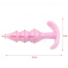 Анальная пробка. Силикон. photo 3