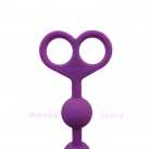 Мягкие силиконовые анальные шарики  photo 4