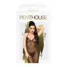 Платье в пол с люрексовой ниткой и стрингами Penthouse - Love on Fire Black S/M photo 3