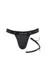 Мужские трусики танга с подвязкой Passion 058 Thong Bill L/XL Black photo 3