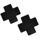 Сексуальные наклейки на грудь Art of Sex - Ruth. Черный photo 2