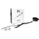 Анальный крюк 3 с ошейником из натуральной кожи Art of Sex - Anal hook, Черный photo 2