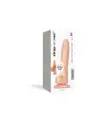 Реалистичный фаллоимитатор Strap-On-Me Sliding Skin Realistic Dildo Vanille - M, эффект подвижной  photo 7