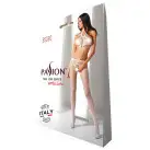 Открытый бодистокинг Passion BS080 white photo 5