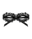 Кружевная маска Obsessive A710 mask, единый размер, черная photo 3