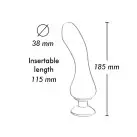 Вибратор для точки G Shunga Sanya Black, гибкий ствол photo 3