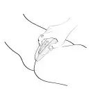 Клиторальный вибратор Shunga Obi Black photo 5