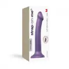 Насадка для страпона Strap-On-Me Mono Density Dildo Violet M, диам. 3,3см, однослойный силикон photo 5