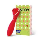 Вакуумный вибратор KisToy Polly Plus Red photo 4