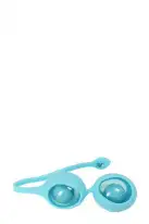 Вагинальные шарики OVO L1A LOVE BALL, LIGHT BLUE photo 2