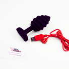 Уникальная закрученная анальная пробка Gplug Twist - Gvibe (Англия)  photo 3