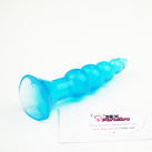 Анальная пробка ребристая 10,5смХ2,5см photo 6