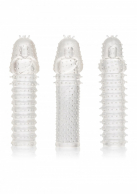 California Exotic Novelties 3 Piece Extension Kit насадка на пенис 15.25х3.75 см. photo 1