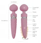 Роскошный вибромассажер PILLOW TALK - Sultry с кристаллом Сваровски photo 9