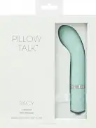 Роскошный вибратор PILLOW TALK - Racy Teal с кристаллом Сваровски photo 8