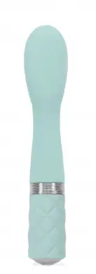 Роскошный вибратор PILLOW TALK - Sassy Teal с кристаллом Сваровски photo 5