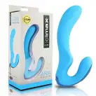 Topco Sales Climax Elite, Ariel Rechargeable 6x Silicone Vibe - вибомассажер, 15,2х3,3 см, голубой photo 3