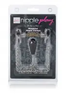 CalExotics Weighted Nipple Clamps - зажимы для сосков с подвеской photo 4